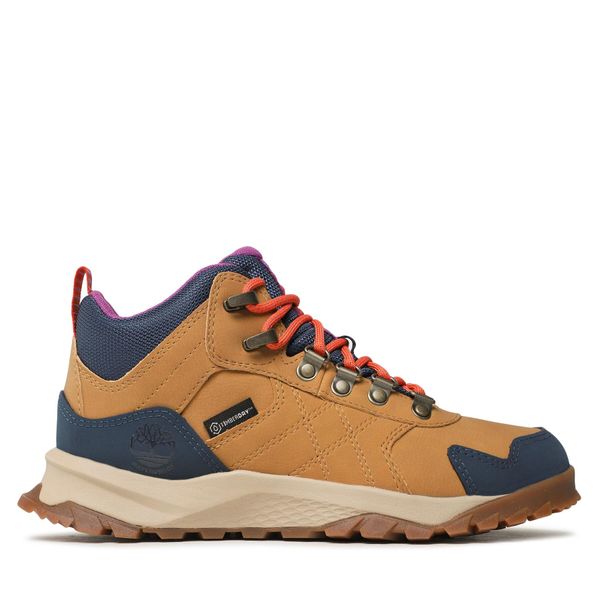 Timberland Pohodni čevlji Timberland Lincoln Peak Mid Lthr WPTB0A5PHY2311 Oranžna