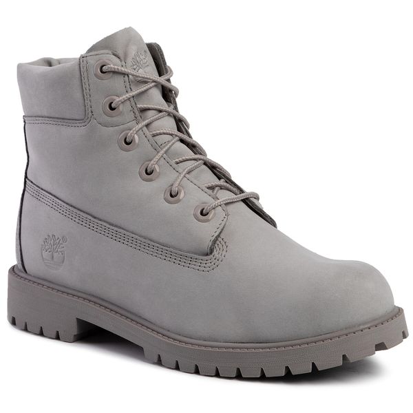 Timberland Pohodni čevlji Timberland Premium 6 In Waterproof Boot TB0A172F0651 Siva