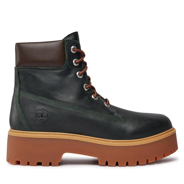 Timberland Pohodni čevlji Timberland Stone Street 6In Wp TB0A5RK1EA11 Zelena