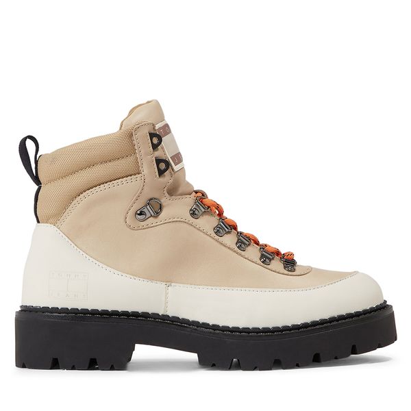 Tommy Jeans Pohodni čevlji Tommy Jeans Tjm Boot Hiker EM0EM01252 Bež