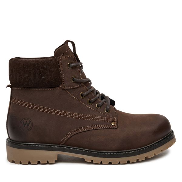 Wrangler Pohodni čevlji Wrangler Arch Men High 20243041.IKU Rjava