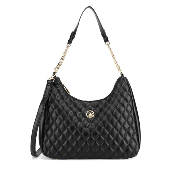 Beverly Hills Polo Club Ročna torba Beverly Hills Polo Club BHPC-K-036-06 Črna