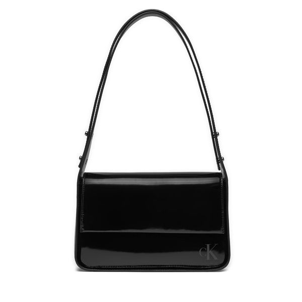 Calvin Klein Ročna torba Calvin Klein Block Ew Flap Shoulderbag25 S K60K611833 Črna