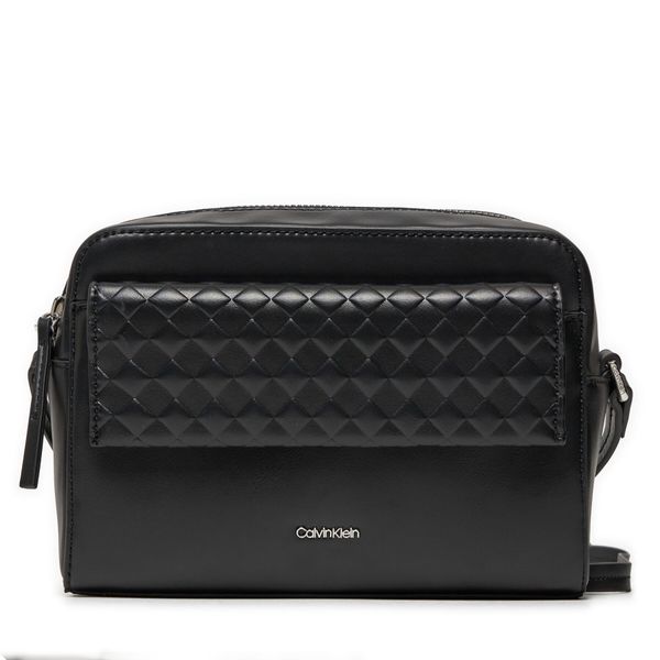 Calvin Klein Ročna torba Calvin Klein Calvin Mini Quilt Camera Bag K60K611884 Ck Black BEH