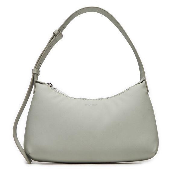 Calvin Klein Ročna torba Calvin Klein Calvin Soft Shoulder Bag K60K612156 Siva