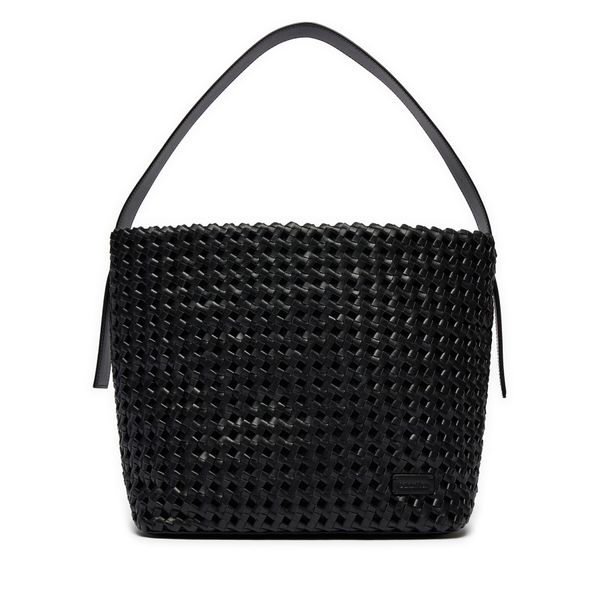 Calvin Klein Ročna torba Calvin Klein Ck Braided Medium Shopper K60K612131 Črna