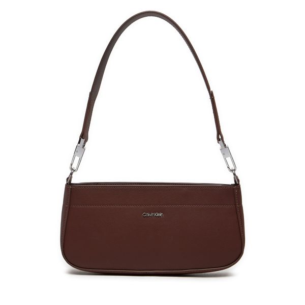 Calvin Klein Ročna torba Calvin Klein Ck Business Shoulder Bag_Saf K60K612579 Rjava