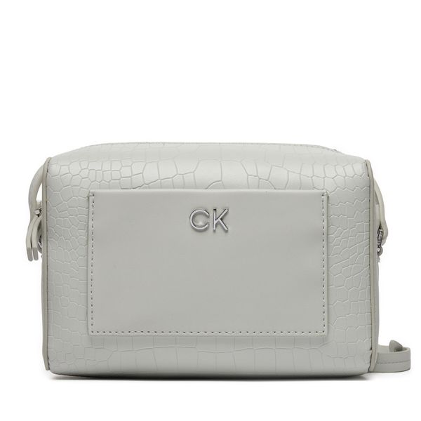 Calvin Klein Ročna torba Calvin Klein Ck Daily Camera Bag_Croco K60K612140 Siva