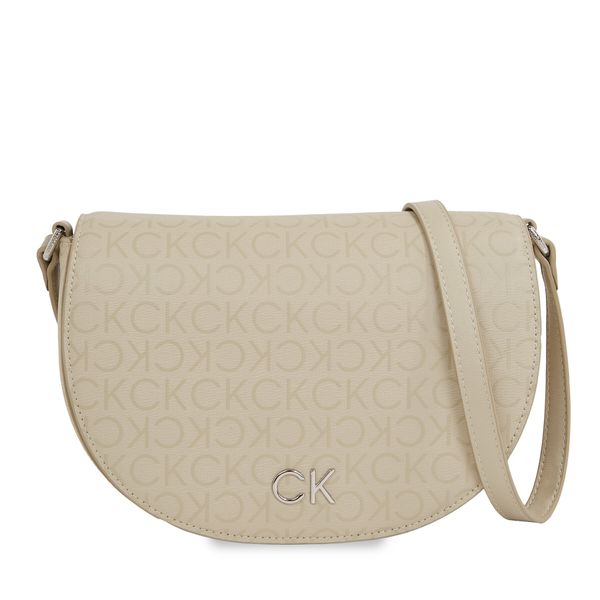 Calvin Klein Ročna torba Calvin Klein Ck Daily Saddle Bag_Epi Mono K60K611879 Bež