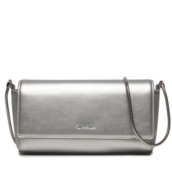 Calvin Klein Ročna torba Calvin Klein Ck Evening K60K611653 Silver PE6