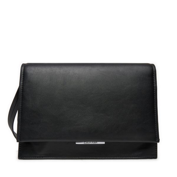 Calvin Klein Ročna torba Calvin Klein Ck Linear Shoulder Bag K60K612158 Črna
