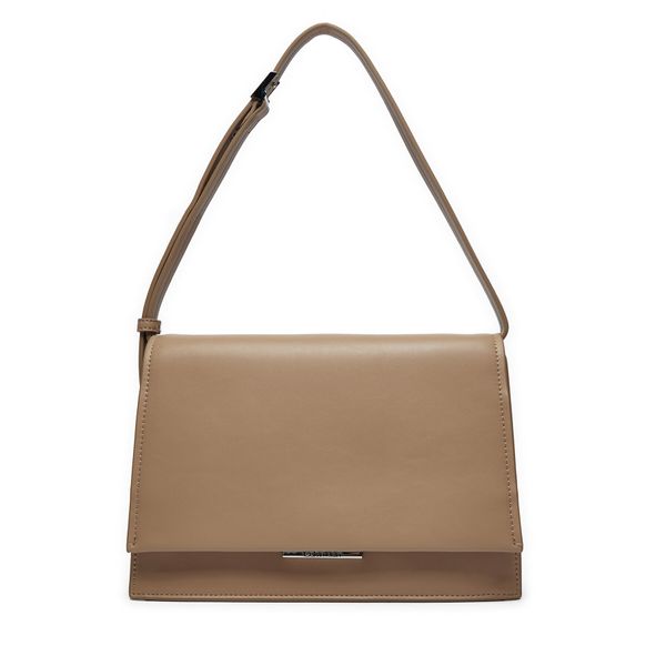 Calvin Klein Ročna torba Calvin Klein Ck Linear Shoulder Bag K60K612158 Rjava