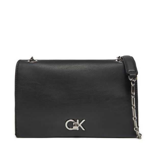 Calvin Klein Ročna torba Calvin Klein Ck Medium Conv Chain Bag K60K612810 Črna