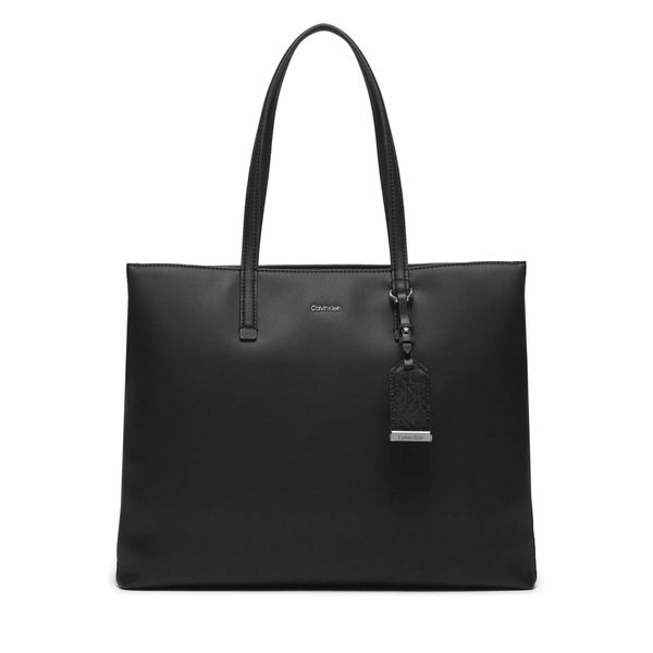 Calvin Klein Ročna torba Calvin Klein Ck Must Medium Shopper_Jcq K60K612347 Črna