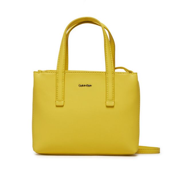 Calvin Klein Ročna torba Calvin Klein Ck Must Mini Tote K60K611675 Zelena