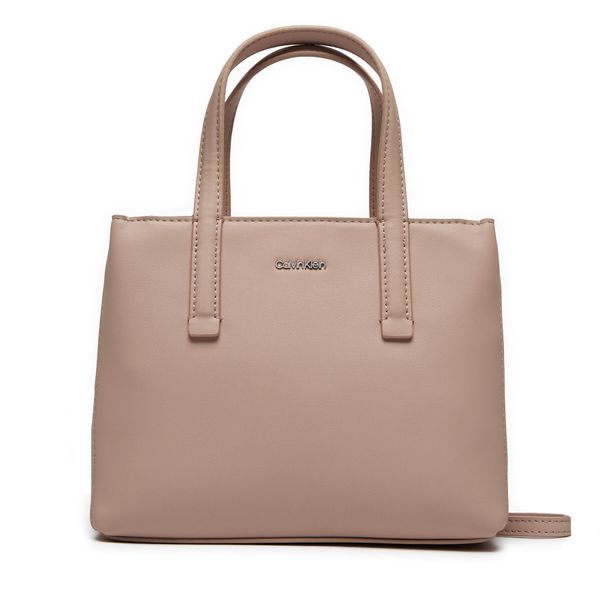 Calvin Klein Ročna torba Calvin Klein Ck Must Mini Tote K60K612170 Bež