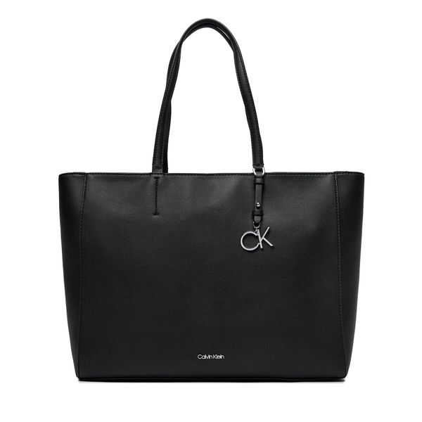 Calvin Klein Ročna torba Calvin Klein Ck Must Shopper Md K60K610610 Ck Black BAX