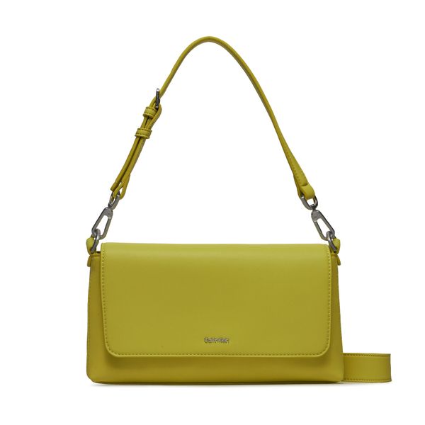 Calvin Klein Ročna torba Calvin Klein Ck Must Shoulder Bag K60K611364 Rumena