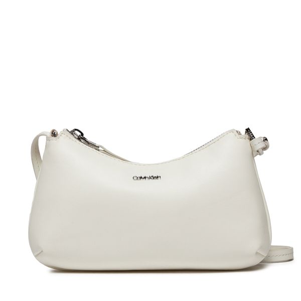 Calvin Klein Ročna torba Calvin Klein Ck Must Soft Crossbody Bag K60K611681 Bright White YAF