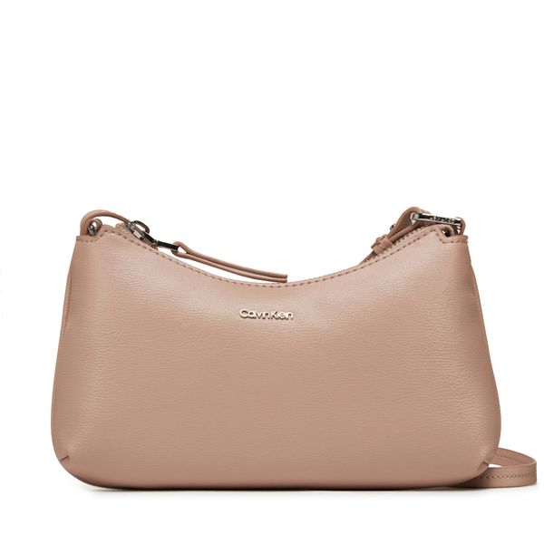 Calvin Klein Ročna torba Calvin Klein Ck Must Soft Crossbody Bag_Pearl K60K611916 Siva