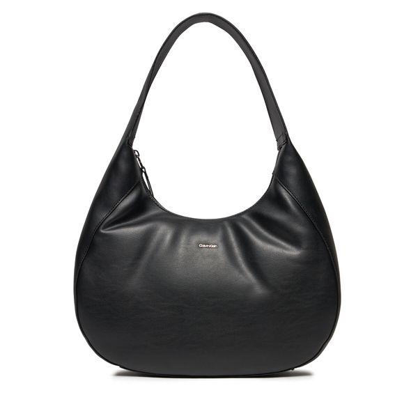 Calvin Klein Ročna torba Calvin Klein Ck Must Soft Large Shoulder Bag K60K611747 Črna