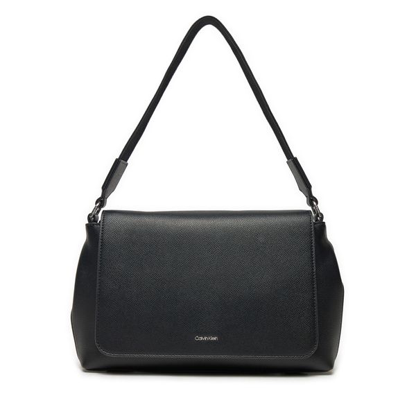 Calvin Klein Ročna torba Calvin Klein Ck Must Top Handle Bag_Caviar K60K613085 Črna