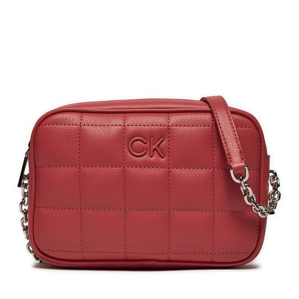 Calvin Klein Ročna torba Calvin Klein Ck Square Quilt K60K612331 Magenta 0JV