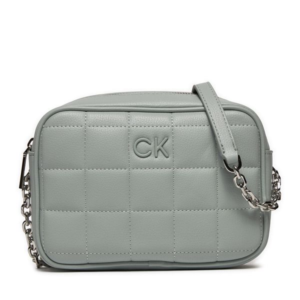 Calvin Klein Ročna torba Calvin Klein Ck Square Quilt K60K612331 Siva