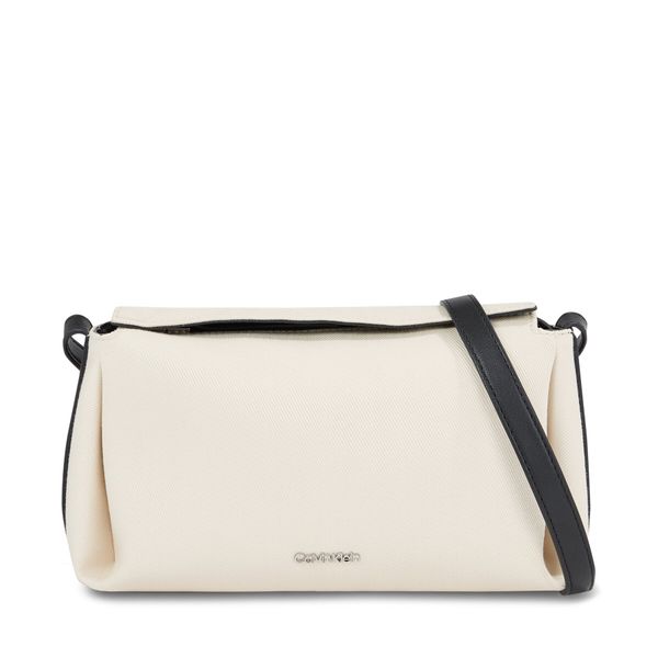 Calvin Klein Ročna torba Calvin Klein Gracie Mini Bag_Canvas K60K611754 Écru