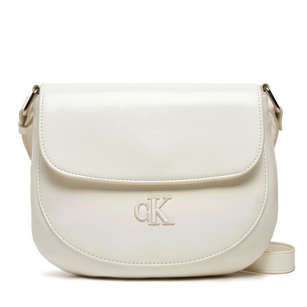 Calvin Klein Jeans Ročna torba Calvin Klein Jeans Iridescent IU0IU00644 Bela