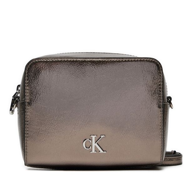 Calvin Klein Jeans Ročna torba Calvin Klein Jeans Minimal Monogram Camera Bag Tum K60K612728 Siva