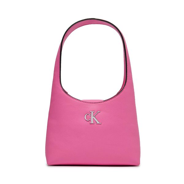 Calvin Klein Jeans Ročna torba Calvin Klein Jeans Minimal Monogram Shoulder Bag K60K610843 Pink Amour TO5