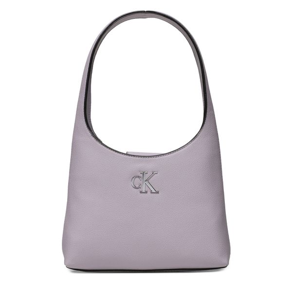 Calvin Klein Jeans Ročna torba Calvin Klein Jeans Minimal Monogram Shoulder Bag K60K610843 Vijolična