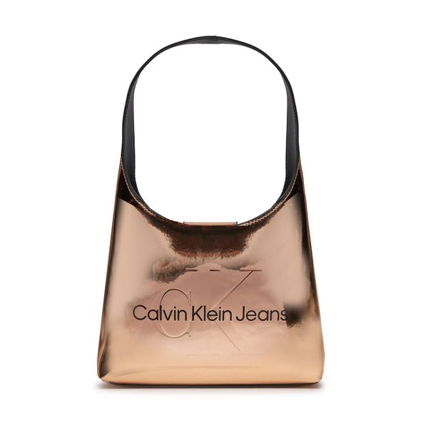Calvin Klein Jeans Ročna torba Calvin Klein Jeans Sculpted Arc Shoulderbag22 Monof K60K611861 Frosted Almond TCY