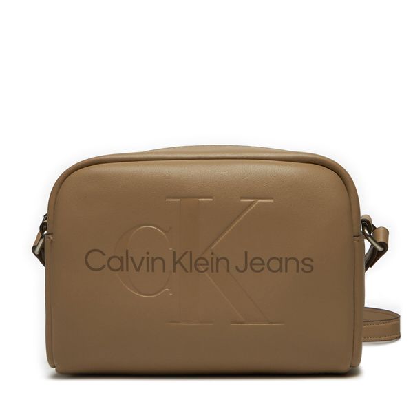Calvin Klein Jeans Ročna torba Calvin Klein Jeans Sculpted Camera Bag18 Mono K60K612220 Bež