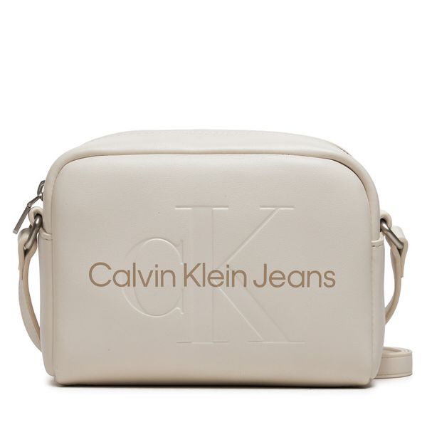 Calvin Klein Jeans Ročna torba Calvin Klein Jeans Sculpted Camera Bag18 Mono K60K612220 Écru