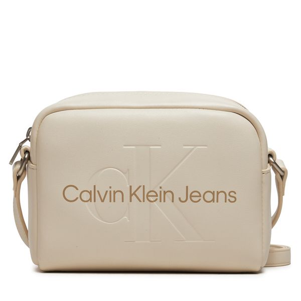 Calvin Klein Jeans Ročna torba Calvin Klein Jeans Sculpted Camera Bag18 Mono K60K612220 Écru