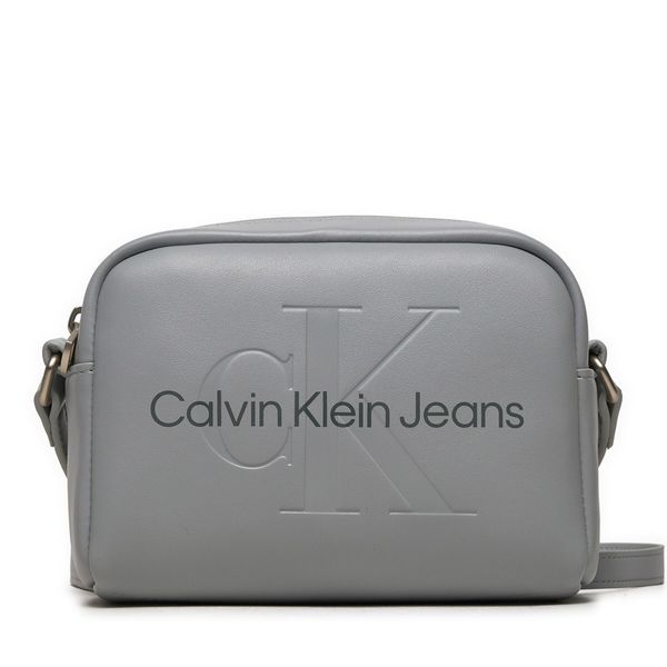 Calvin Klein Jeans Ročna torba Calvin Klein Jeans Sculpted Camera Bag18 Mono K60K612220 Siva