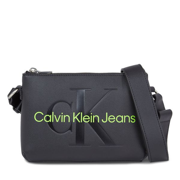 Calvin Klein Jeans Ročna torba Calvin Klein Jeans Sculpted Camera Pouch21 Mono K60K610681 Črna