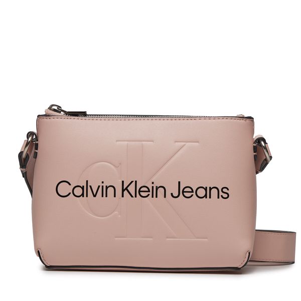Calvin Klein Jeans Ročna torba Calvin Klein Jeans Sculpted Camera Pouch21 Mono K60K610681 Pale Conch TFT