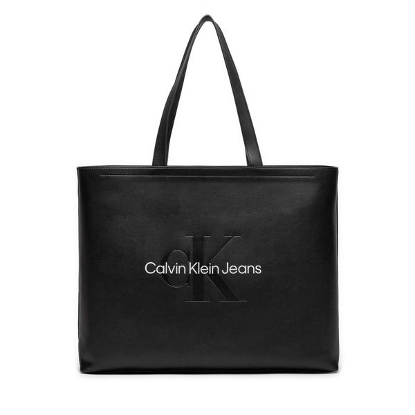 Calvin Klein Jeans Ročna torba Calvin Klein Jeans Sculpted Slim K60K612222 Črna
