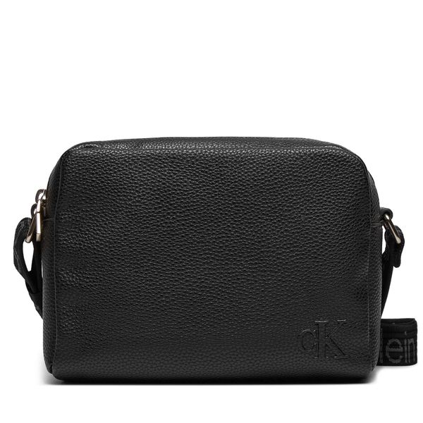 Calvin Klein Jeans Ročna torba Calvin Klein Jeans Ultralight DblZip Camerabag 21 K60K612283 Črna