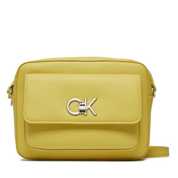 Calvin Klein Ročna torba Calvin Klein Re-Lock Camera Bag W/Flap K60K611083 Citrus ZAV