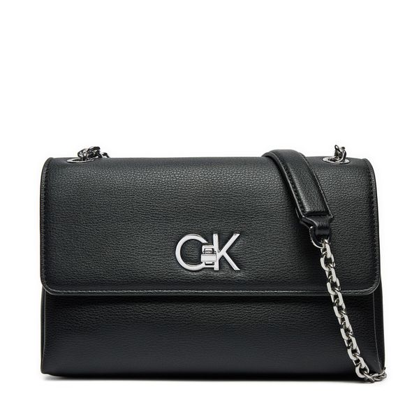 Calvin Klein Ročna torba Calvin Klein Re-Lock Conv K60K612554 Črna