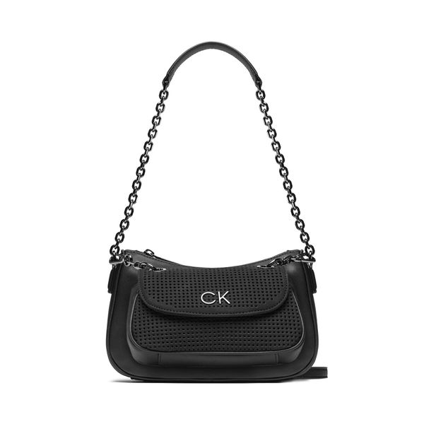 Calvin Klein Ročna torba Calvin Klein Re-Lock Dbl Shoulder Bag Perf K60K610620 BAX