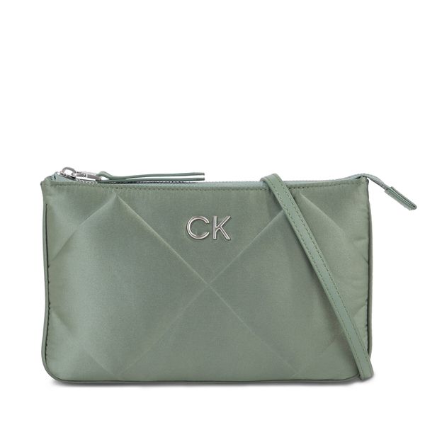 Calvin Klein Ročna torba Calvin Klein Re-Lock Quilt Crossbody - Satin K60K611299 Sea Spray LKG