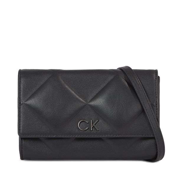 Calvin Klein Ročna torba Calvin Klein Re-Lock Quilt Mini Bag K60K611086 Ck Black BAX