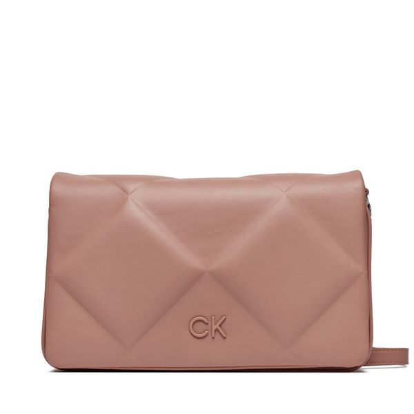 Calvin Klein Ročna torba Calvin Klein Re-Lock Quilt Shoulder Bag K60K611021 Roza