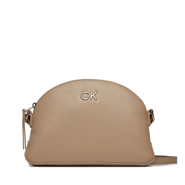 Calvin Klein Ročna torba Calvin Klein Re-Lock Seasonal Crossbody Md K60K611444 Bež