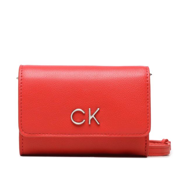 Calvin Klein Ročna torba Calvin Klein Re-Lock Trifold Sm W/Strap K60K611010 XAD